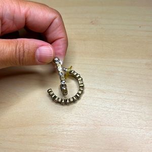 Lucky brand gold and rhinestone